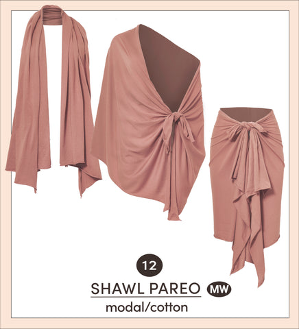 Shawl / Pareo • MULTIwear (27"x78")