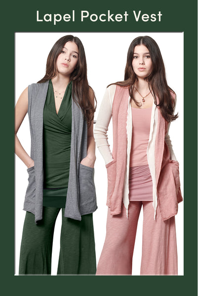 Lapel Pocket Vest