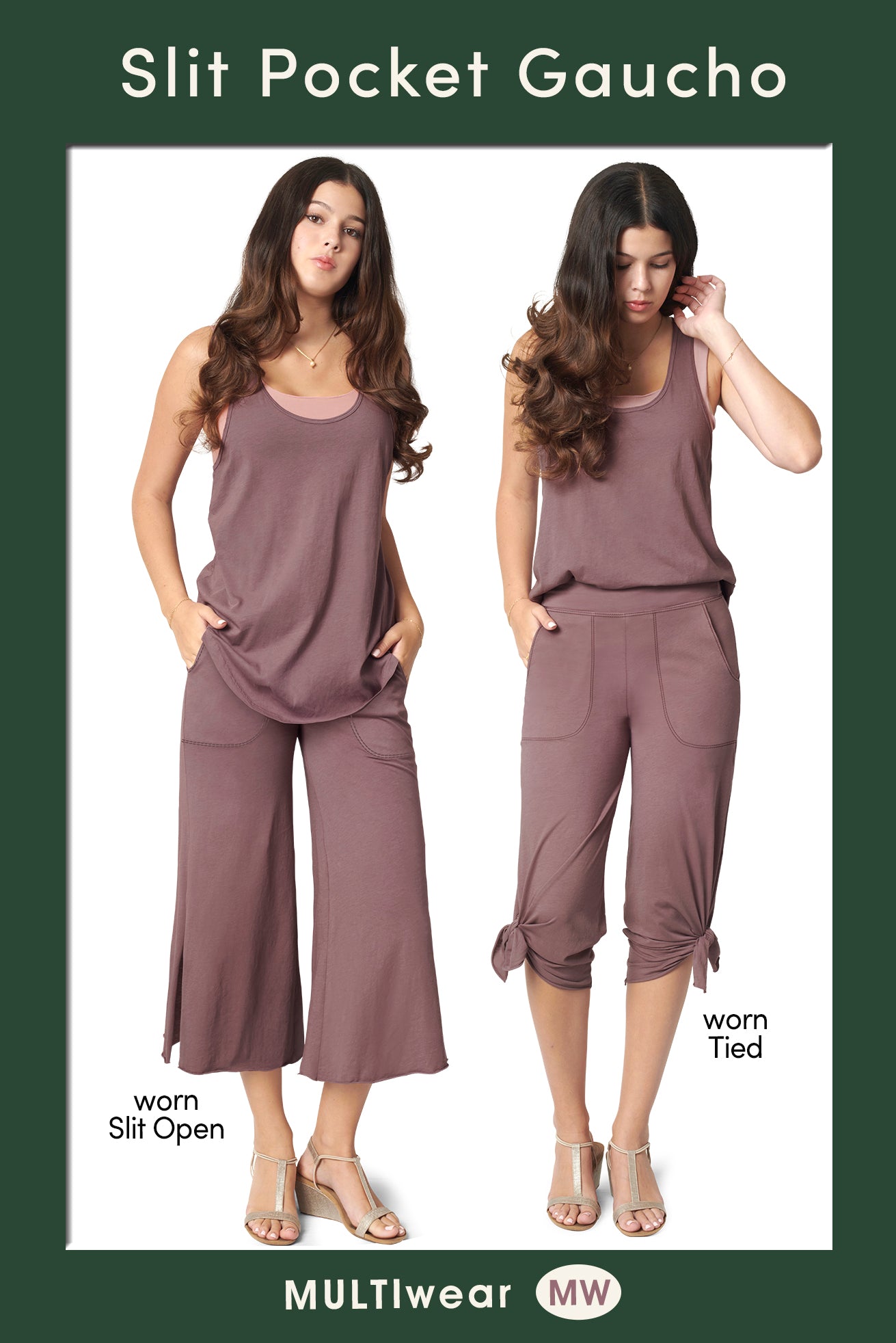 Slit Pocket Gaucho