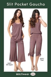 Slit Pocket Gaucho