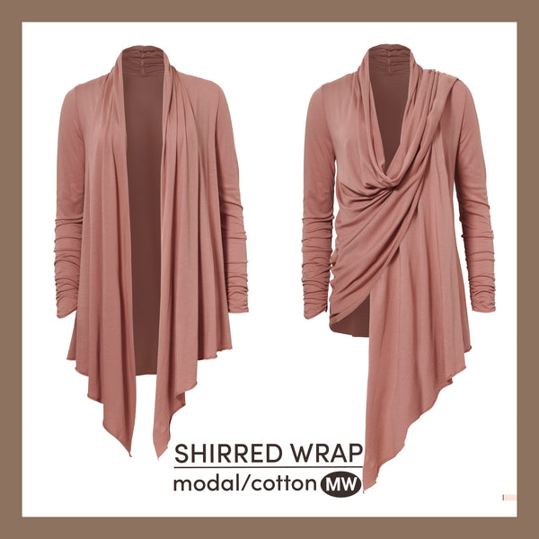 Shirred Wrap • Solid