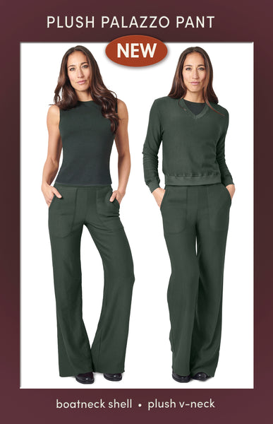 Plush Pocket Palazzo Pant