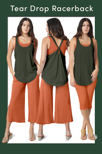 Tear Drop Racerback