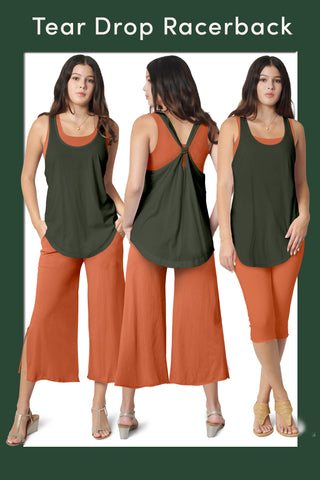 Tear Drop Racerback