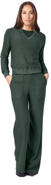 Plush Pocket Palazzo Pant