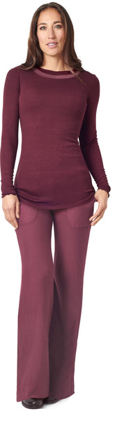 Plush Pocket Palazzo Pant