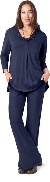 Plush Pocket Palazzo Pant