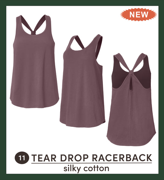 Tear Drop Racerback