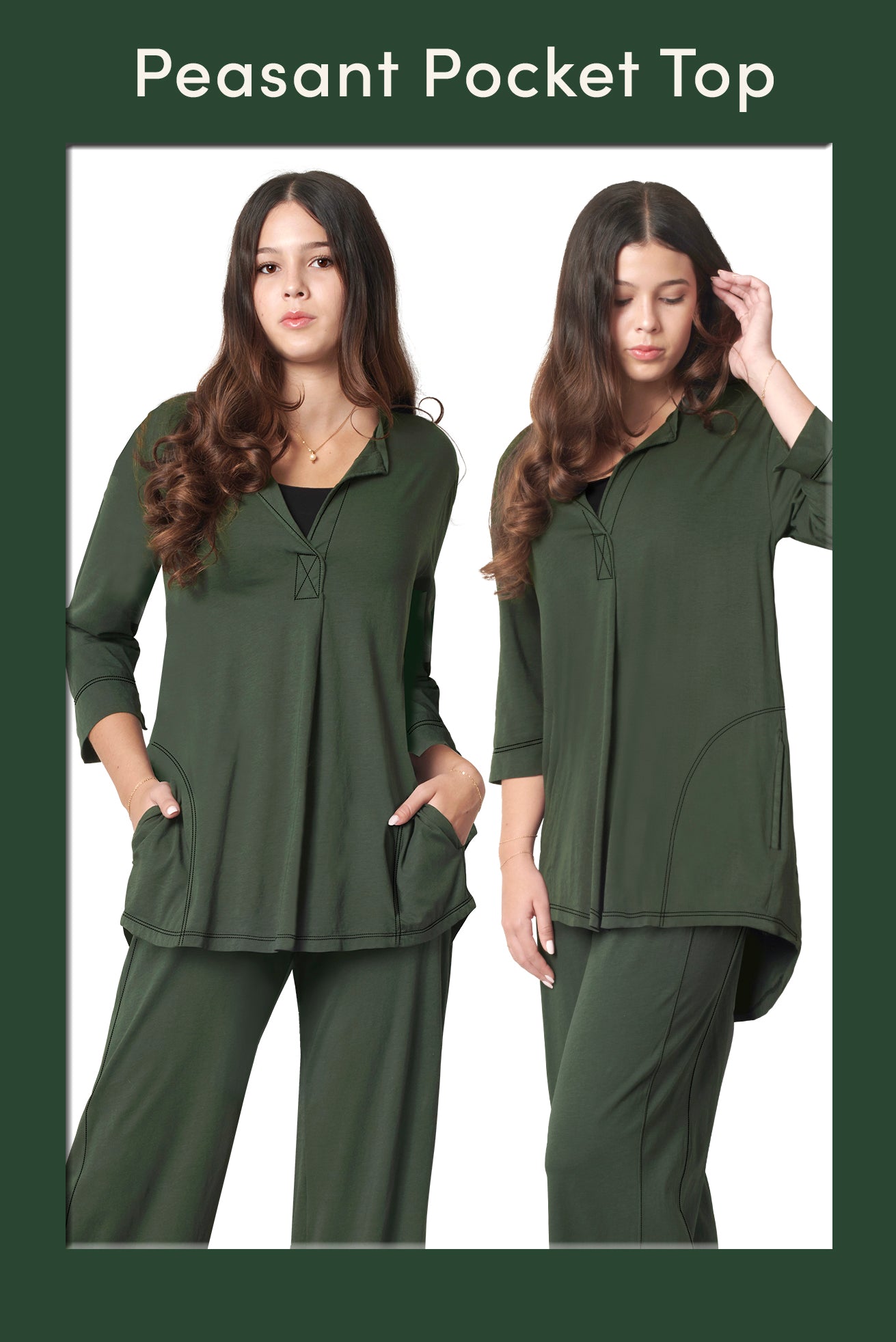 Peasant Pocket Top
