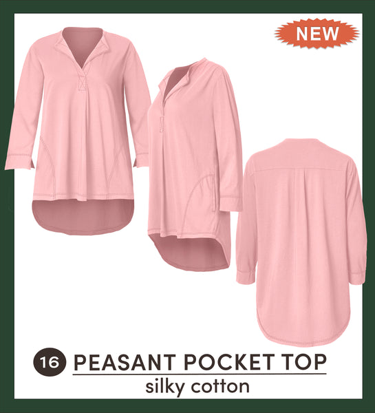 Peasant Pocket Top