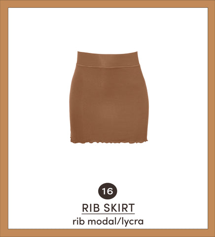 Rib Skirt - SOLD OUT