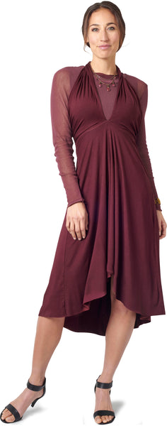 Tulle Trim Long Sleeve