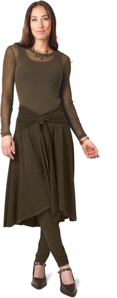 Tulle Trim Long Sleeve