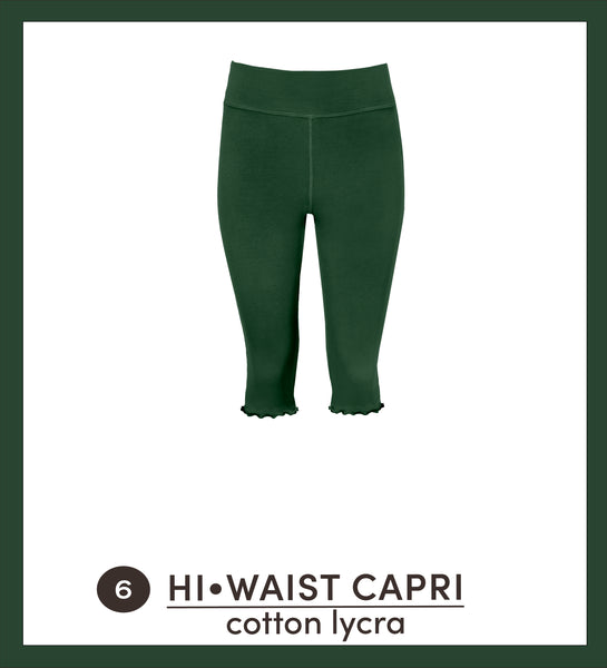 Hi-Waist Capri