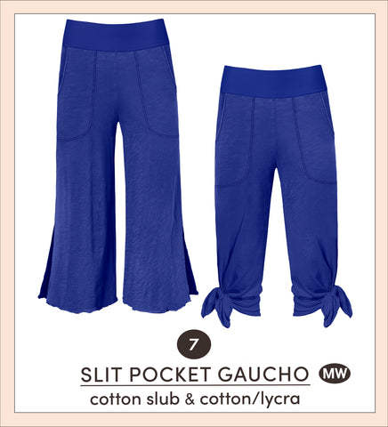 Slit Pocket Gaucho