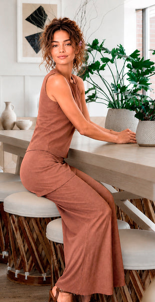 Cotton Palazzo Skirt Pant - PREORDER