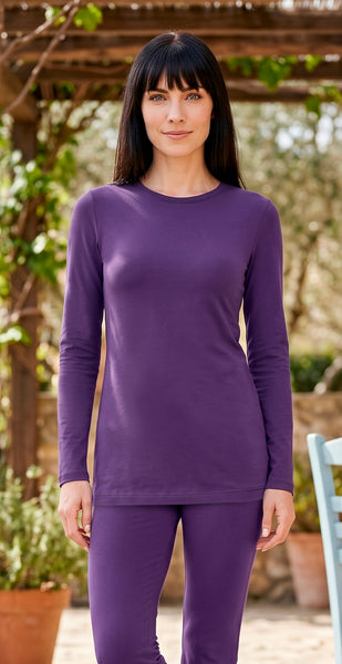 Cotton Trimmed Long Sleeve - PREORDER