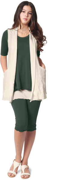 Hi-Waist Capri