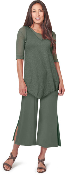 Elbow Tulle Tee