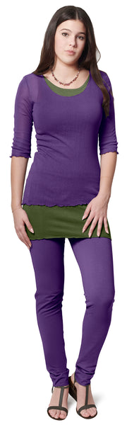 Elbow Tulle Tee