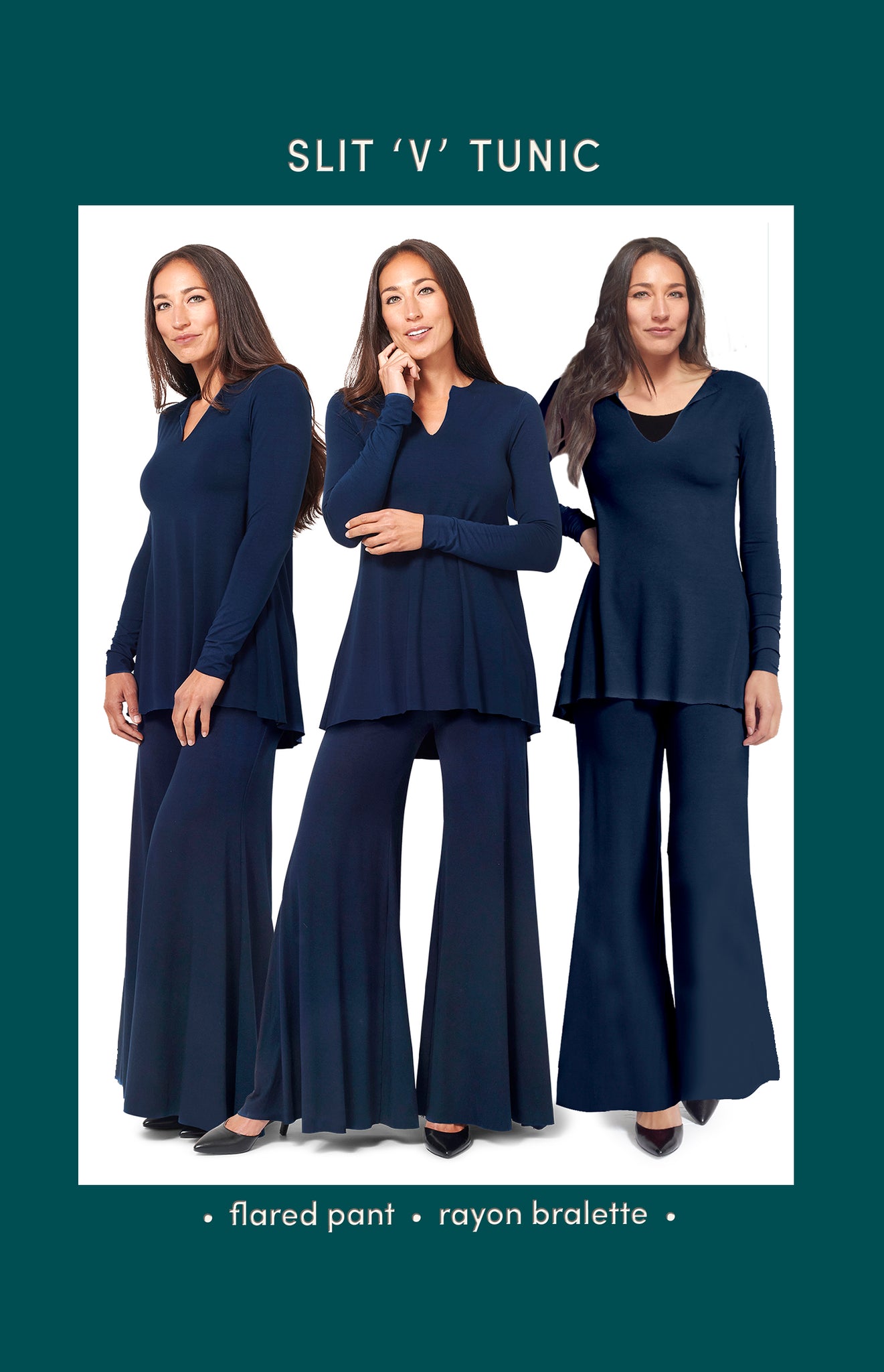 Slit 'V' Tunic