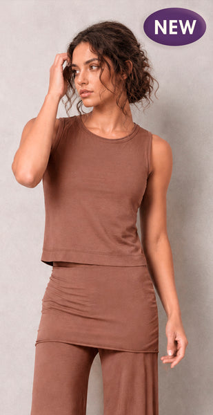 Trimmed Cotton Tank - PREORDER