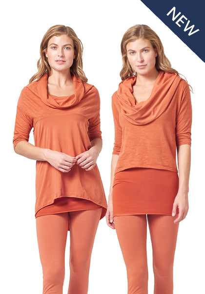 Convertible Cowl/Crop Tunic - LE