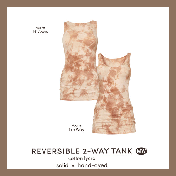 Reversible 2-Way Tank • Hand-Dyed