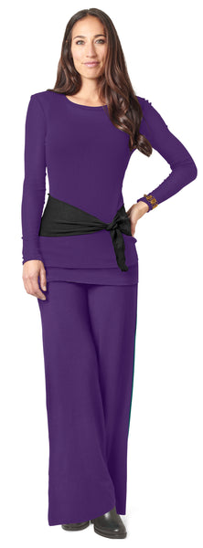 Cotton Trimmed Long Sleeve