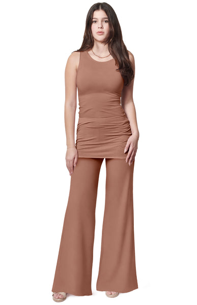 Cotton Palazzo Skirt Pant